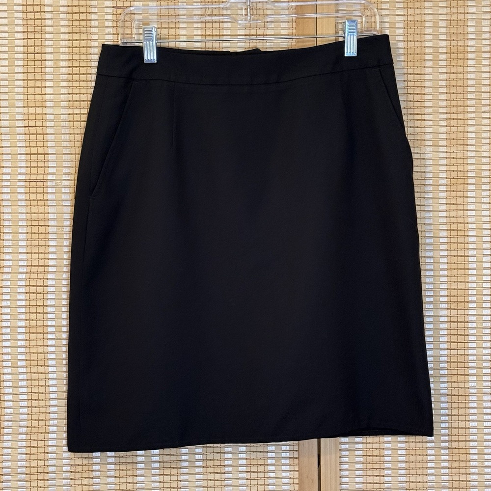 Linden Gray Womens 8 Skirt Black Office Minimalist Career Preppy Classicβ
